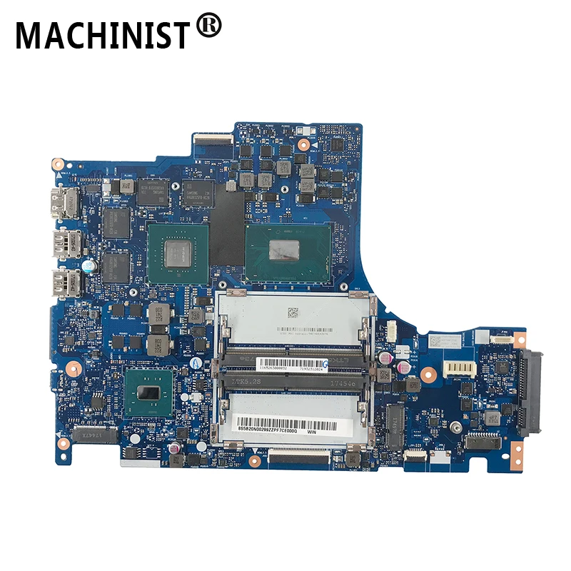 

Original For Lenovo IdeaPad Y520-15IKBN laptop motherboard I7-7700HQ CPU GTX1050M 4G GPU DDR4 5B20N00299 100% fully Tested