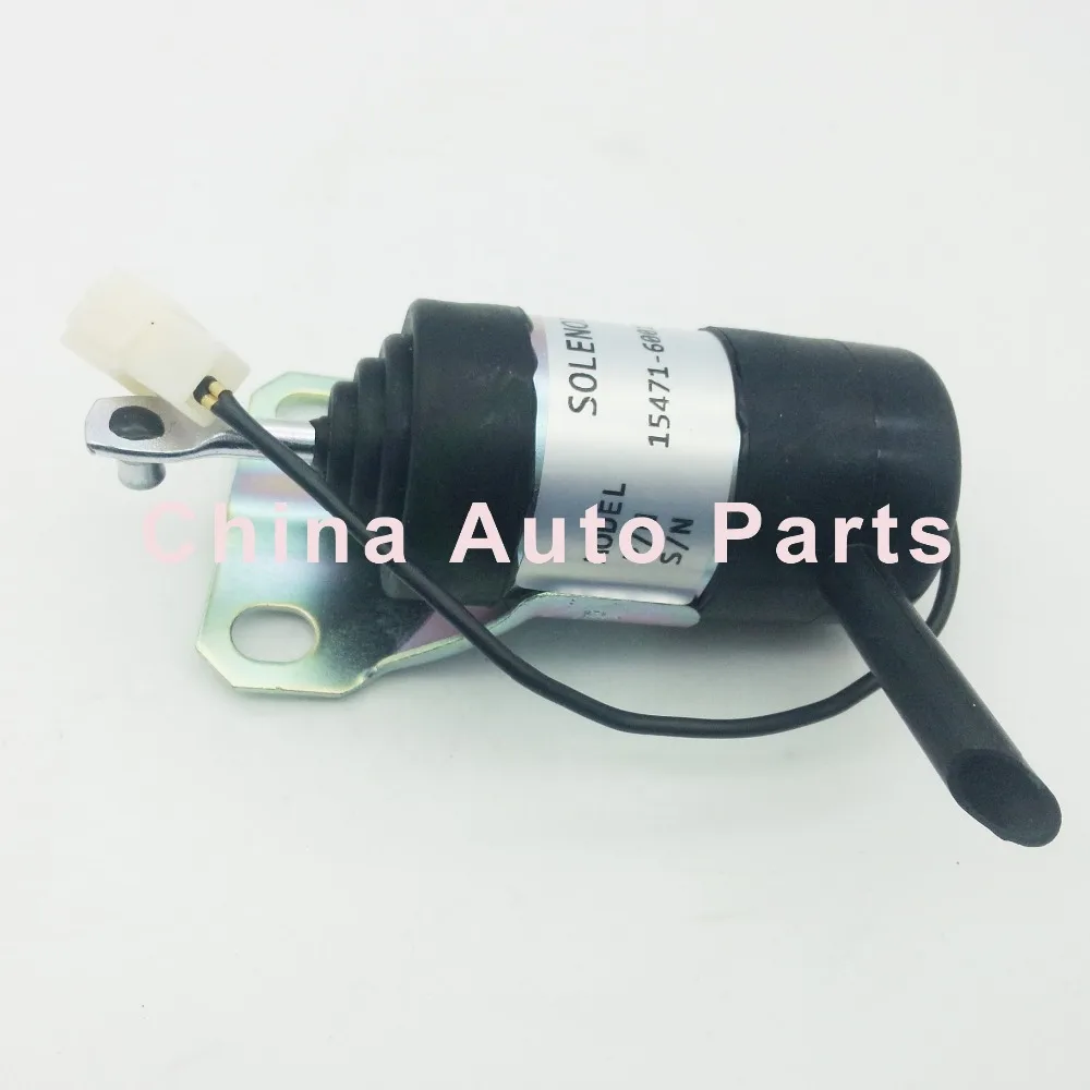Diesel Fuel Cut Off Stop Solenoid Kubota 15471 60010 L2650 L2850 L2900