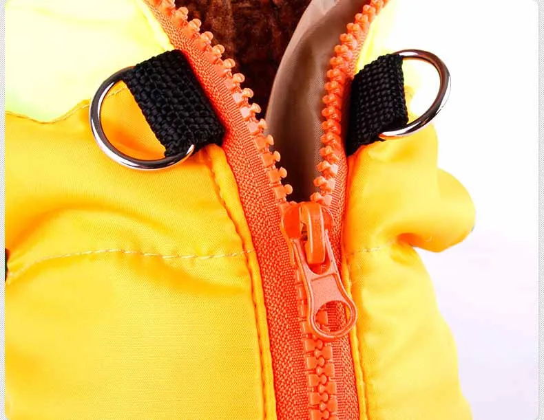 Popular Color Blocking Pet Apparel Dog Clothes Winter Puppy Dogs Vest Cotton-padded Jacket Coat for Chihuahua Teddy Poodle8