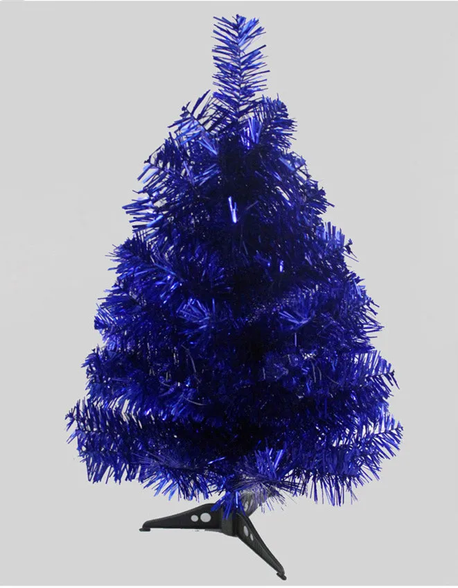 0,6 м/60 см синяя Рождественская елка новогодние подарки Рождественский домашний рабочий стол украшения