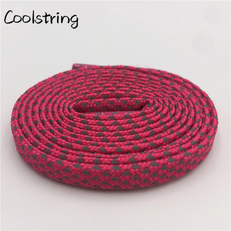 Coolstring Night Run Highlight 3M Flat Reflective Shoe Laces Trekking Boots Bootlace Shoelaces For Adults Kids Sports 350 750
