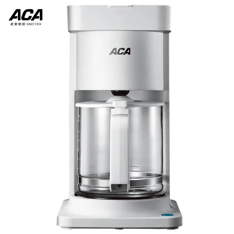 

Semi - Automatic for Home American Drip Coffee Maker Tea Making Machine 1.5L Big Capacity Coffee Machine for Commercial White