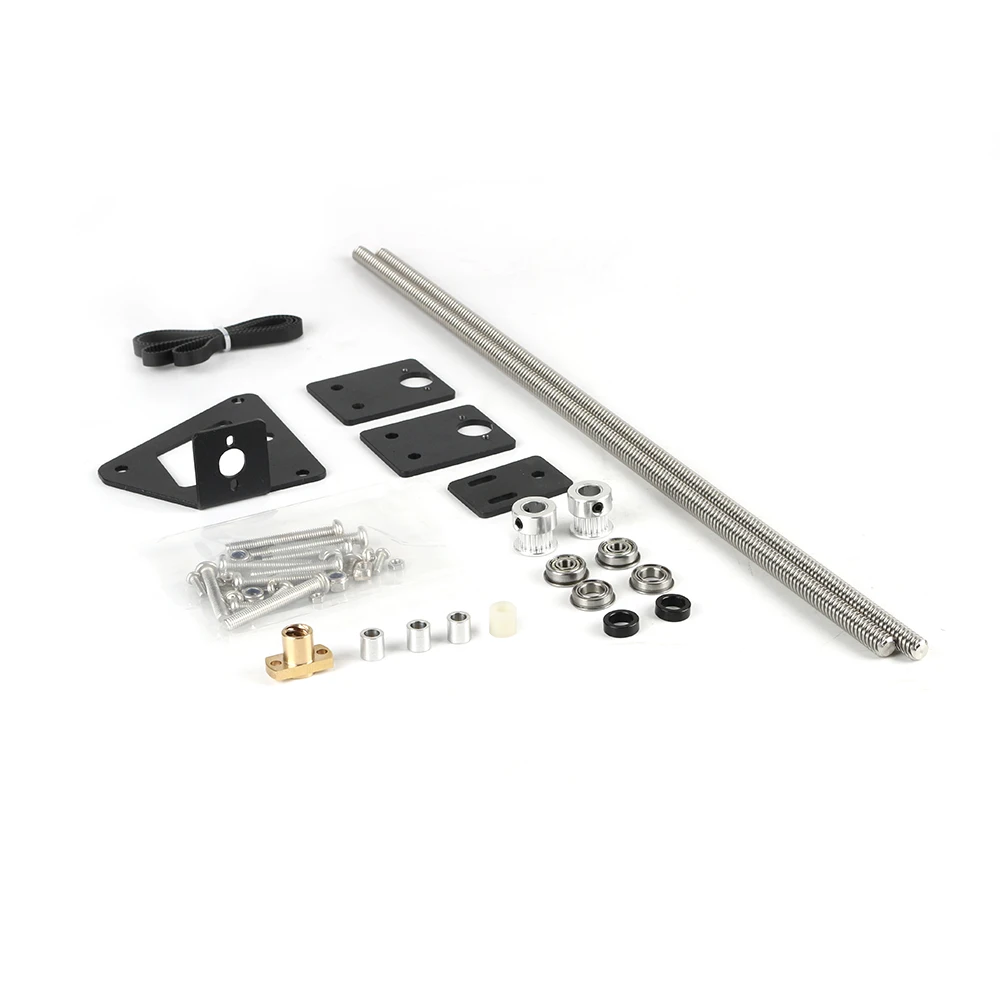Impressora de Polia Kit de Atualização Set para Criatividade Peça da Impressora 3d Dual Eixo z Dual z Tensora Ender 3 3d Único Motor Dual eixo z 9 Peças e acessórios em 3D