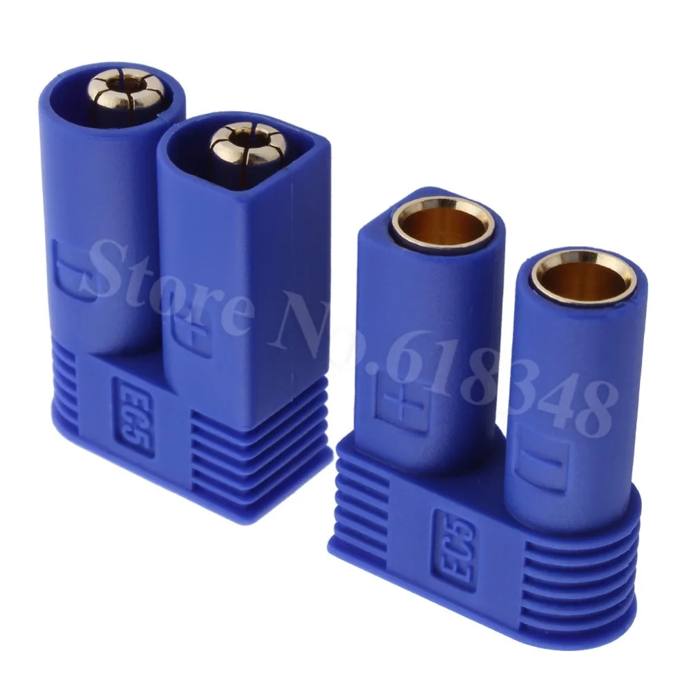 5Sets EC5 Banana Plug Male Female Connector for RC ESC Lipo Battery Motor
