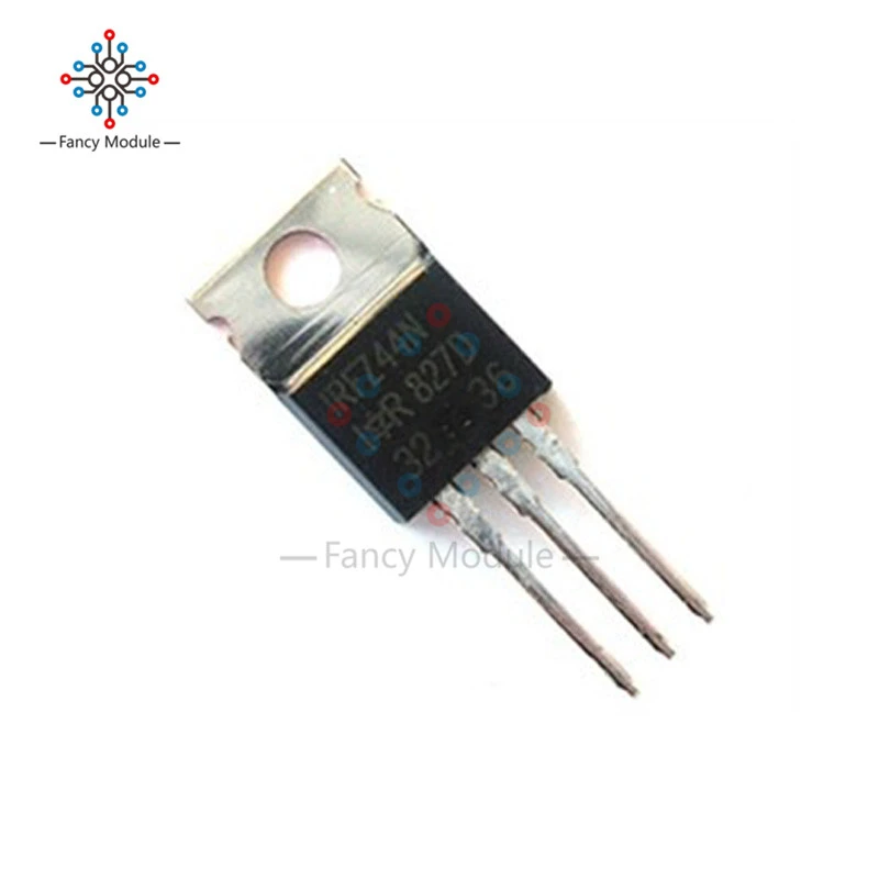 Detectorcatty 10pcs 55V 49A IRFZ44N IRFZ44 Power Transistor MOSFET N-Channel Detectorcatty 10pcs 55V 49A IRFZ44N IRFZ44 Power Transistor MOSFET N-Channel