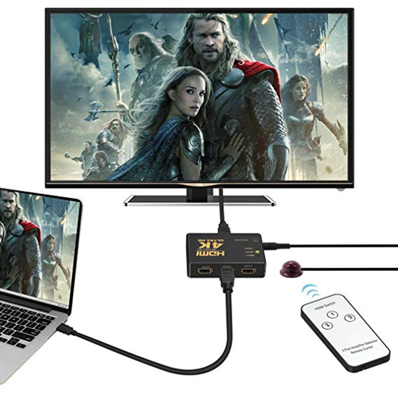 1080P 4K * 2K HDMI видео коммутатор сплиттер 3 входа 1 выход порт концентратор для DVD HDTV Xbox