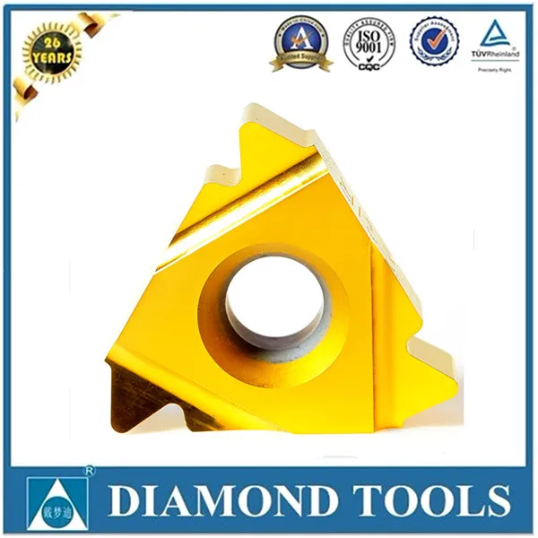 Tungsten carbide threading insert thread cut tool 16ER 14Wthread