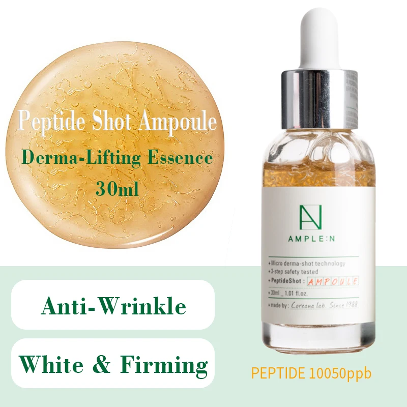 

Peptide collagen hyaluronic acid serum for face Korean whitening moisture skin serum visage facial peptides essence anti wrinkle