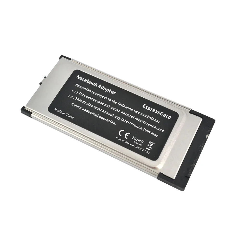 Kebidumei PCI Express карта к USB 3,0 Expresscard 2 порта адаптер 34 мм Express Card конвертер 5 Гбит/с для ноутбука компьютера