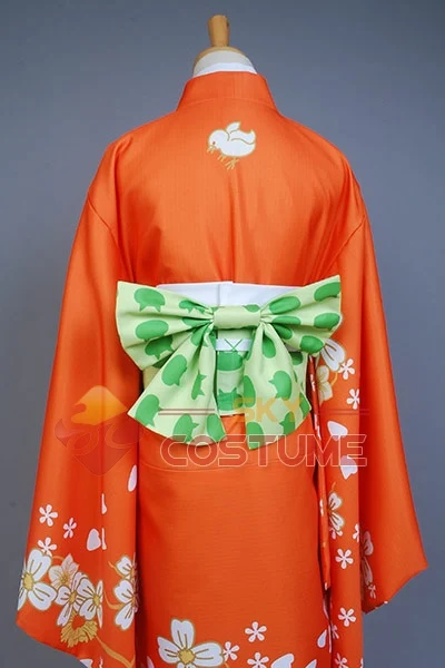 Костюмы для косплея супер данганронпа 2 из Dangan Ronpa Hiyoko Saionji кимоно аниме Хэллоуин