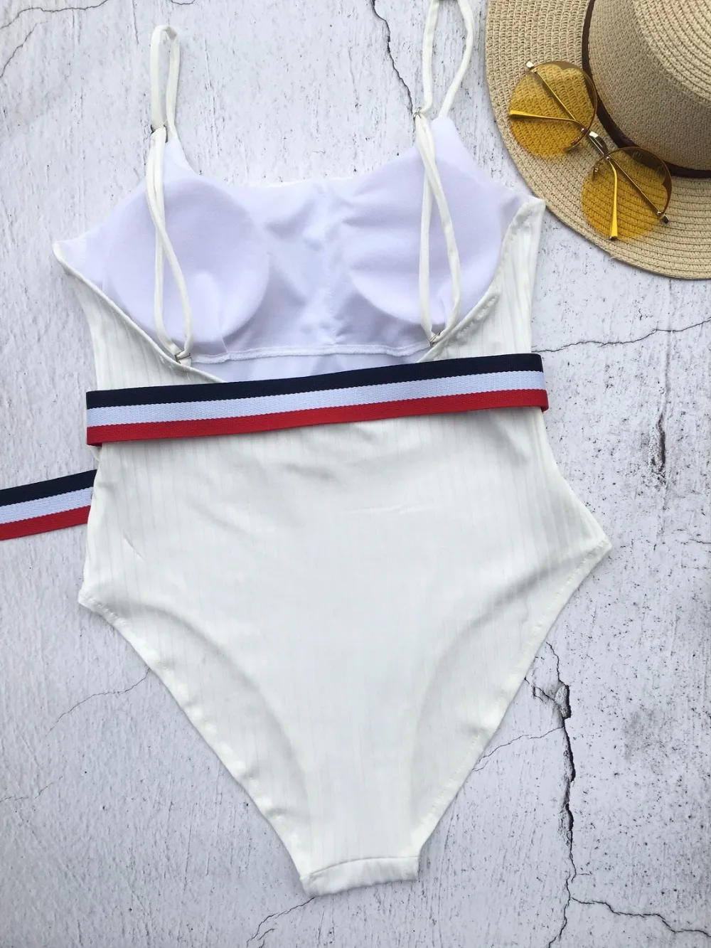Цельный купальник с поясом, облегающий Купальник для женщин, сексуальный женский Одноцветный купальник, купальный костюм, пляжный Монокини, пляжная одежда