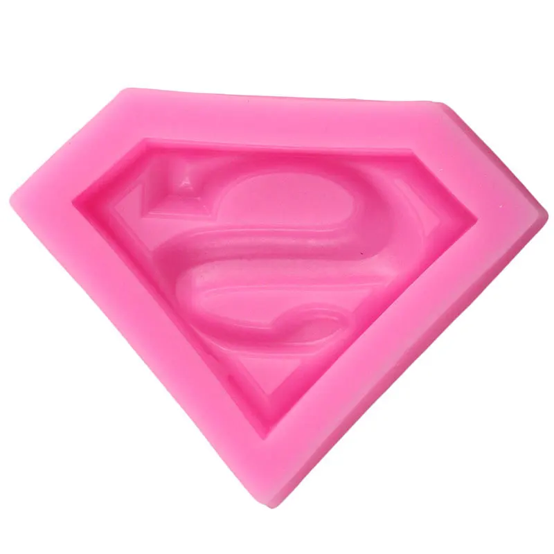 3D Superman Spiderman Batman силиконовые формы Fondant(сахарная) шоколадная форма для конфет глиняная форма лица силиконовая форма для выпечки инструменты для украшения - Цвет: CC280