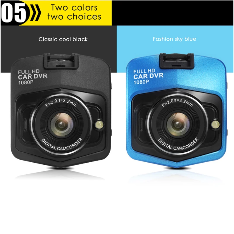 2018 General Front Mini Camera Car DVR Camera Full 1080P Video Registrator Parking Recorder G-sensor Night Vision Dash Cam