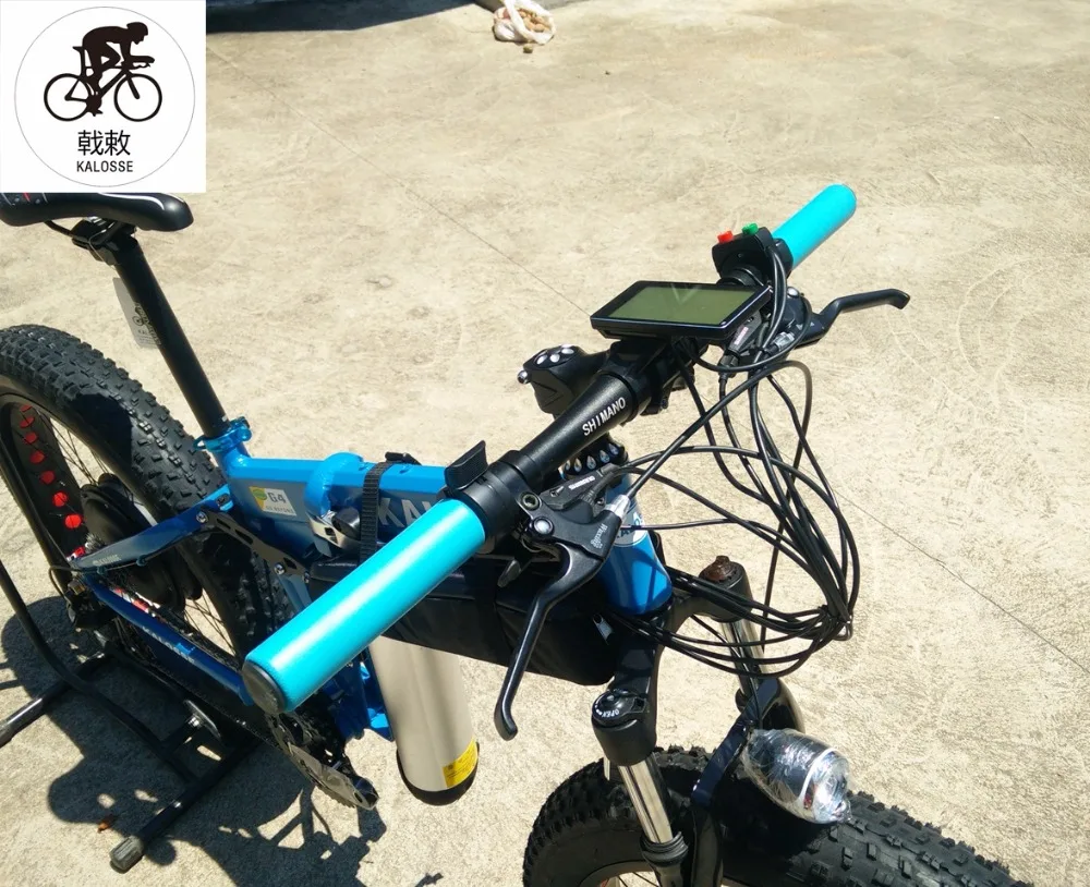 Kalosse складной электрический велосипед для зимы гидравлические тормоза M4000 27 Скорость 48 V 1000 W Электрический пляжный велосипед