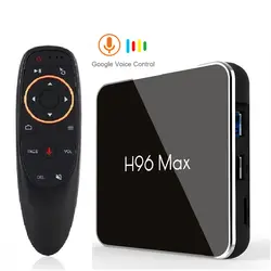 Android tv Box 8,1 4 GB 64 GB S905X2 1080 P H.265 4 K Google Play Store Netflix Youtube H96MAX Smart tv box медиаплеер