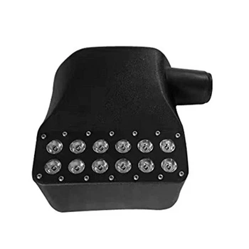 

Marlaa Side View Mirror Kit Rear View Mirror Housing with Turn Signal Light for JEEP JK JKU 2007-2016
