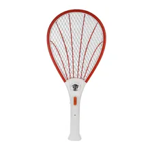 Перезаряжаемый светодиодный электрическая ловушка для комаров красный ABS Материал металлическая Теннисная ракетка против комаров