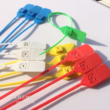 

100pcs 380mm Security Plastic seals for sealing trucks,bank box,wareh
