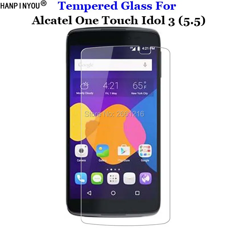 Для Alcatel Idol3 5 &quotзакаленное стекло 9H 2.5D Премиум Защитная пленка для экрана One Touch Idol