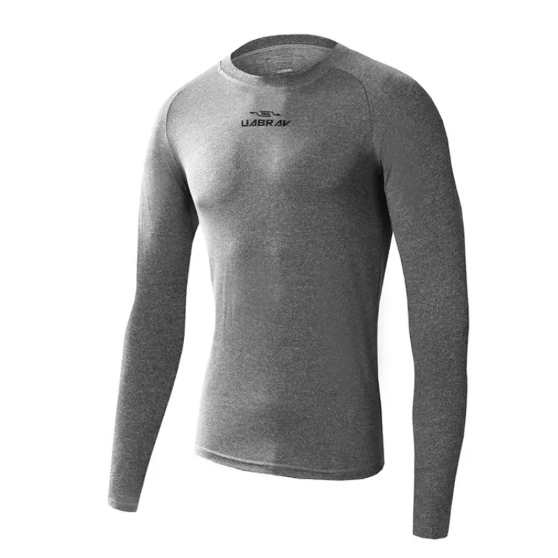 UABRAV мужские уличные спортивные Брендовые спортивные футболки, походные футболки, термодышащие футболки для кемпинга, альпинизма, спортивные футболки для фитнеса