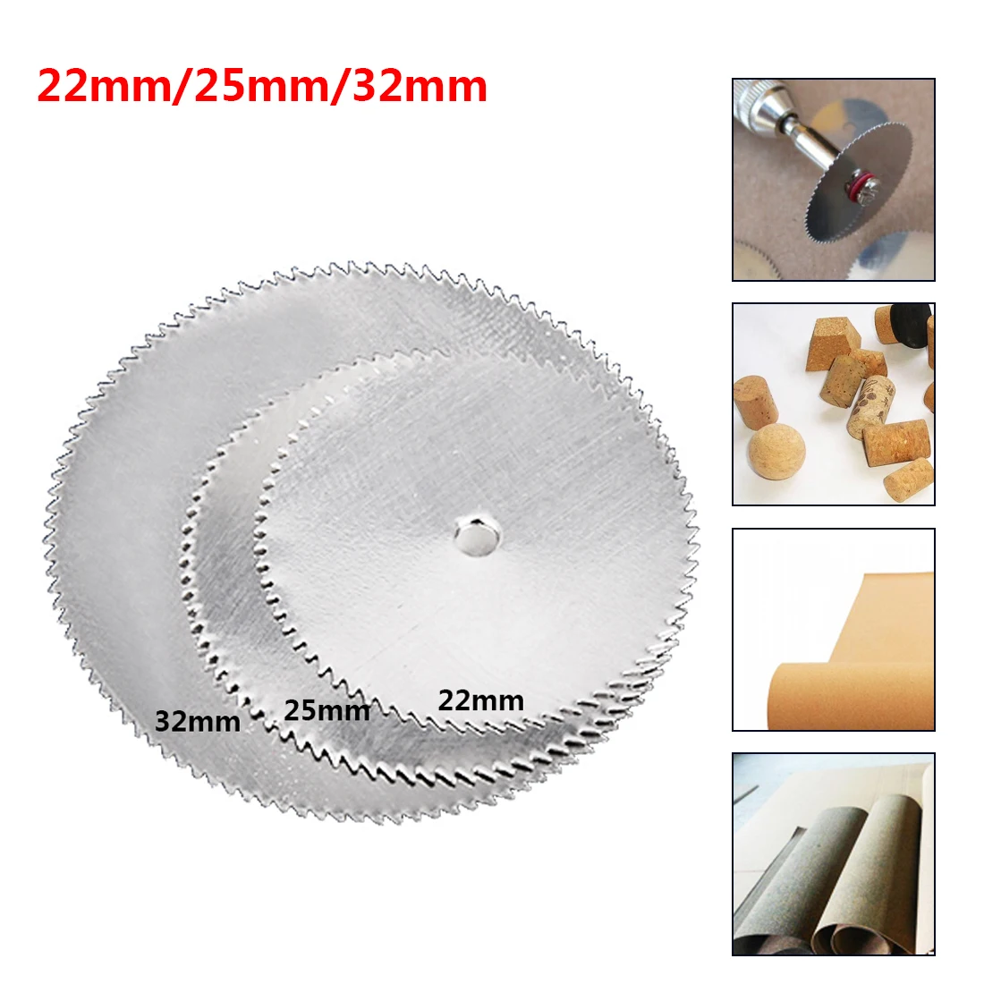 

Rotary Tool Blade Cutting Tool Grinders Wood Cutting Disc For Woodworking Tool Cut off Accessories 22mm 25mm 32mm