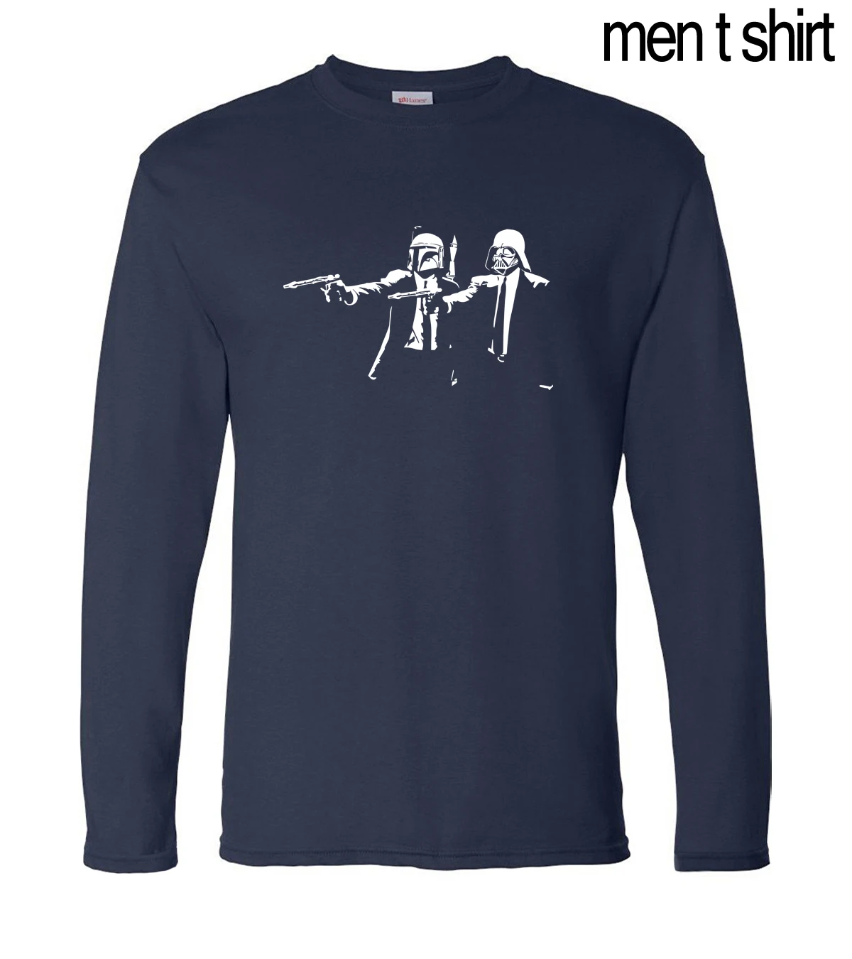 Banksy Star Wars Pulp fiction Мужская футболка Новинка Весна хлопок мужские футболки с длинным рукавом хип-хоп фитнес мужские футболки