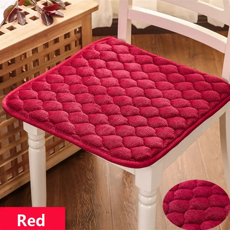 

Warm Winter Cushion Pad Square Seat Pad For Home Floor Car Garden Terrace Office Dinning Room Comfortable Sitting Chair Cushion