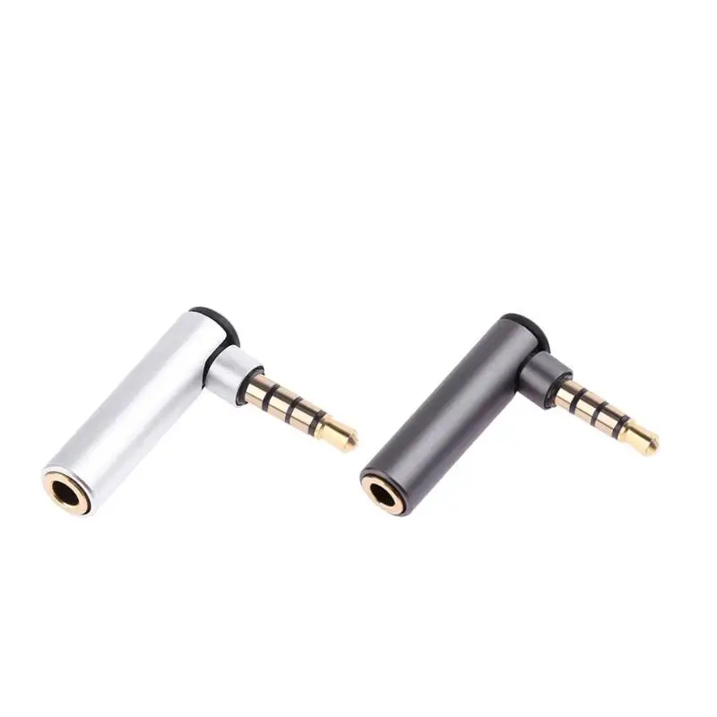 

3.5mm Male to Female 90 Degree Right Angled Adapter Audio Microphone Plug Jack Converter Aux Cable Stereo Plug phone Connector