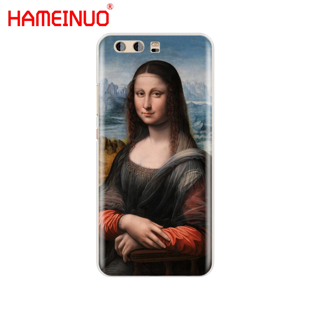 HAMEINUO Мона Лиза Леонардо да Винчи крышка чехол для телефона мобильного huawei Ascend P7 P8