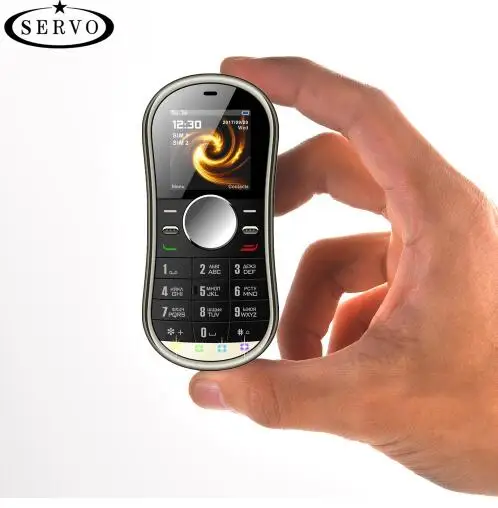 

1.3inch Dual SIM Card GPRS Bluetooth FM Radio hand spinner cellphone Russian keyboard fidget spinner Mobile phone SERVO S08