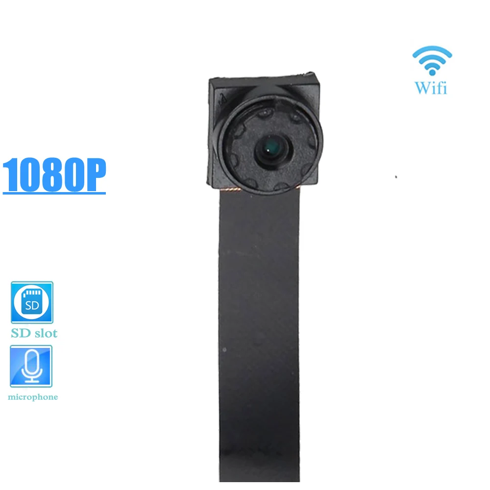 

OwlCat Full HD 1080P Super Mini Wireless Camera WiFi 2.0mp Microphone Audio Camcorder SD Card Slot P2P Phone BVCAM Remote View