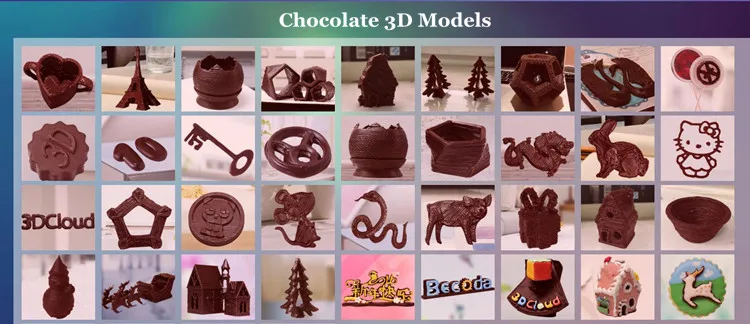 New Touch Screen Food Chocolate 3d Printer Machine For 3d Model Printing Machine For Paper Bags Printer Ribbon Machinemachine Shaft Aliexpress