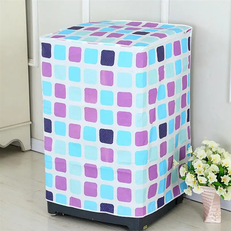 1pcs Washing Machine Covers Dustproof Waterproof Practical Grides