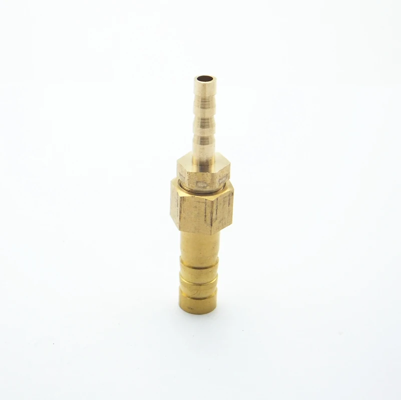 Two Way Reducing Straight Hose Barb Brass Barbed Pipe Fitting Union
