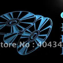 LB143-открытый DVD Blu-Ray фильм светоотражатель Знак Домашний Декор ремесла