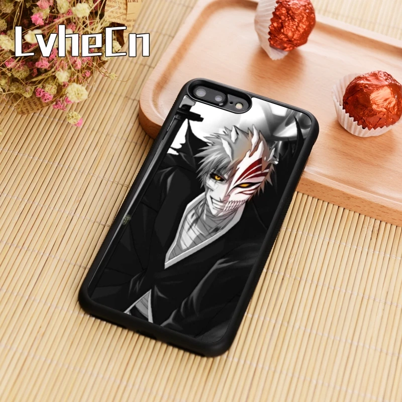 LvheCn bleach ichigo kurosaki design Phone Case Cover For iPhone 4 5s