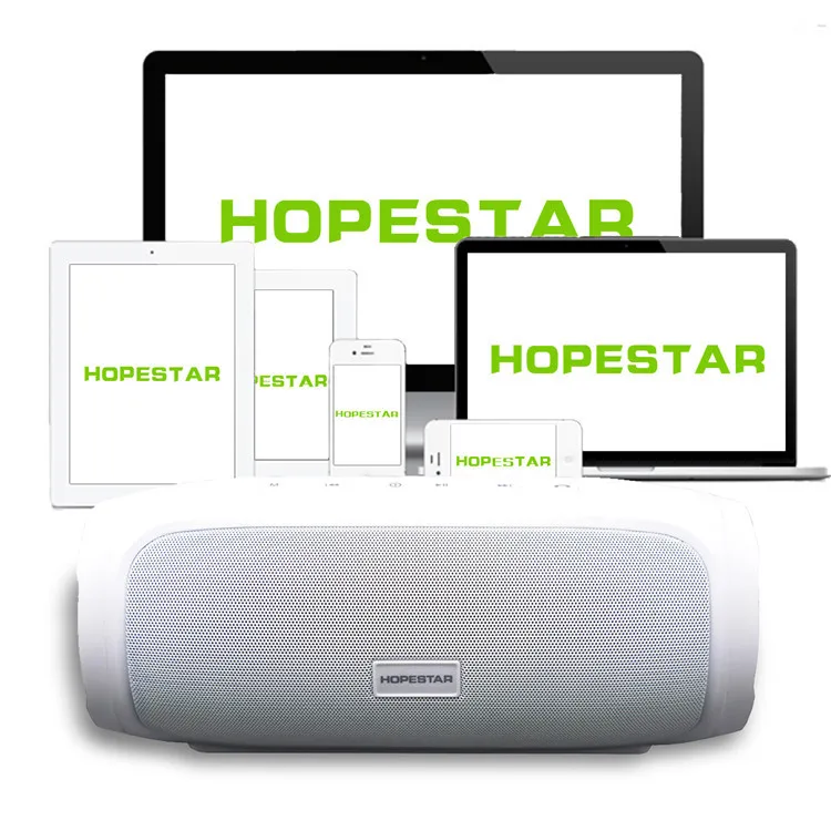 HOPESTAR H14 открытый беспроводной bt-динамик супер бас Саундбар MP3-плеер Поддержка громкой связи Вызов TF FM банк питания AUX