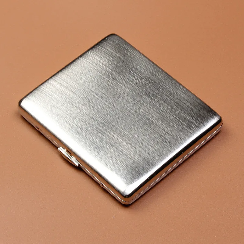 

2016 New Product Cigarette Box 9pcs Metal Material Portable Anti Fold Gift