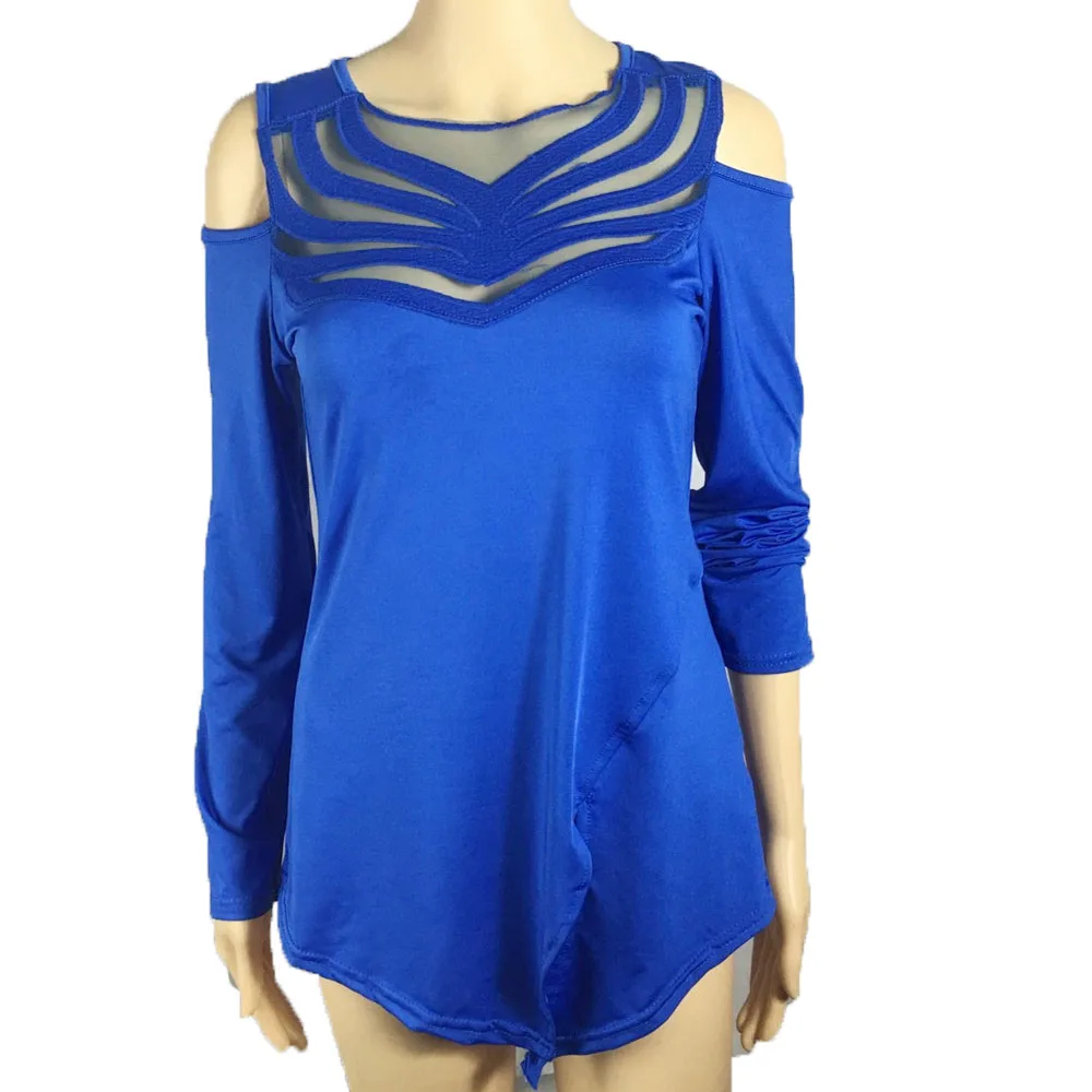 Летние Для женщин футболка женская одежда футболки с длинным рукавом blusas feminino