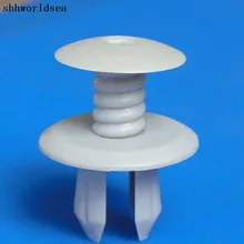 Shhworldsea автомобильной пластиковый зажим для европейских автомобилей Тип пуш-ап фиксатор для VW#701867299 50359