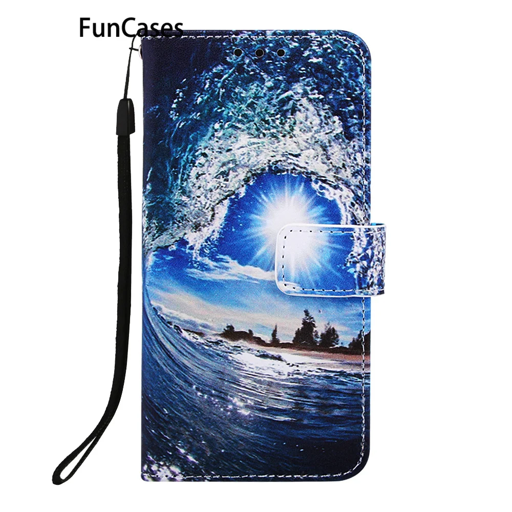 Держатели клипсы Чехлы для hoesje samsung J6 Plus Мандала Флип Бумажник чехол книга СПС Galaxy