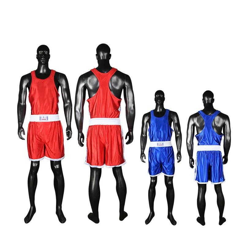 Детские шорты для взрослых MMA Muay Thai боксерские + топы футболки без рукавов