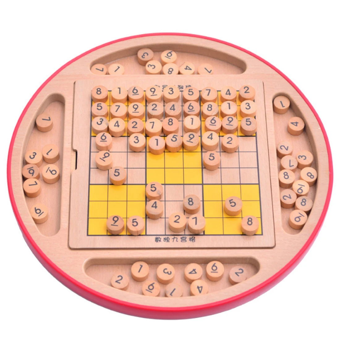

Multifunction Wooden Adult Desktop Game Shudoku Puzzle Game Board Toys