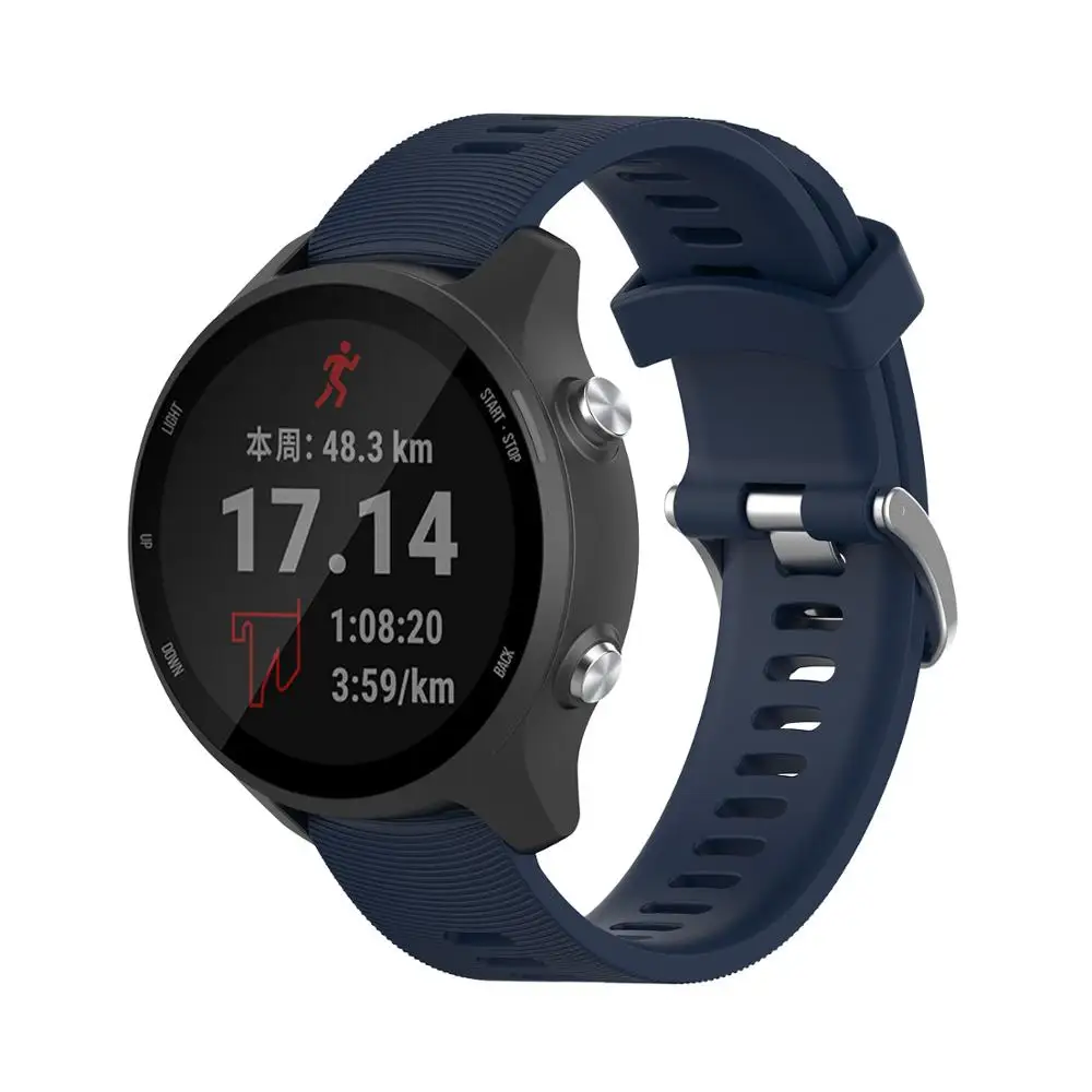 Для garmin vivoactive 3 band спортивный силиконовый сменный ремешок для garmin forerunner 245 ремешок Forerunner 645 245 М Браслет