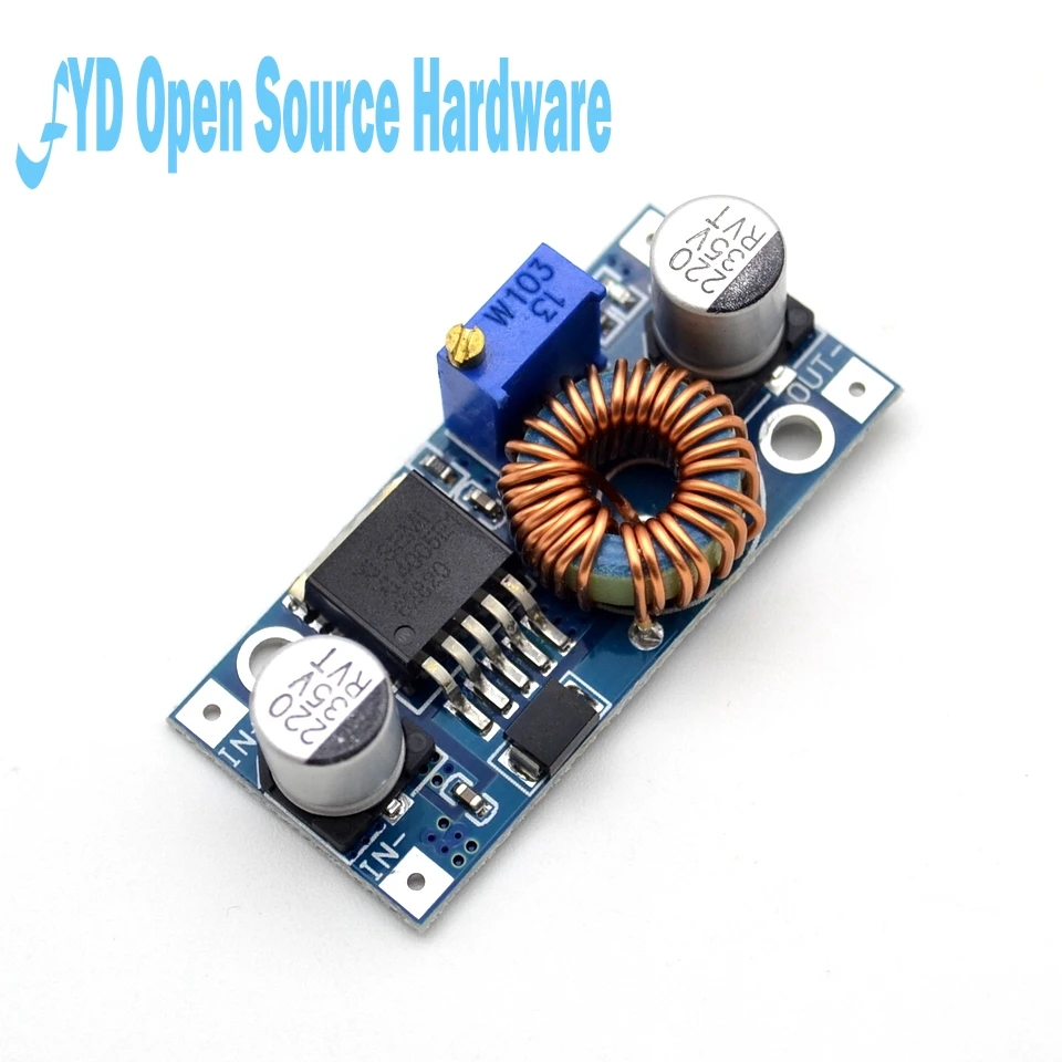 1pcs XL4005 DSN5000 Beyond LM2596 DC-DC adjustable step-down 5A power Supply module,5A Large current Large power