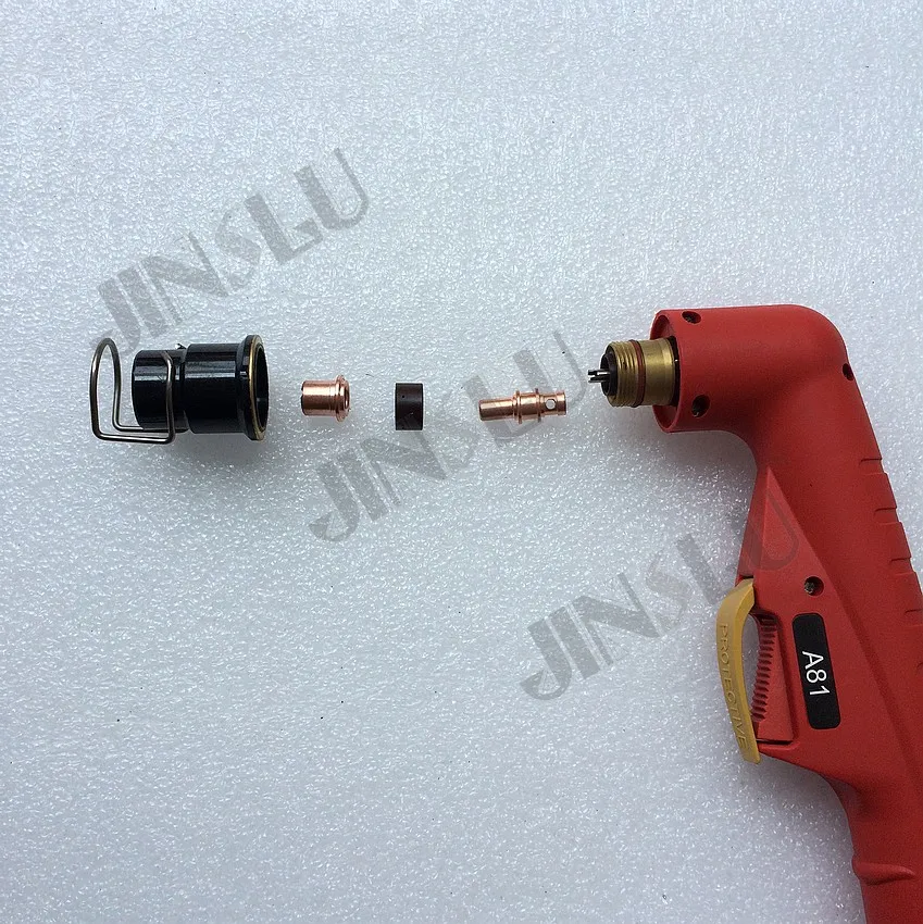 Бесплатная доставка воздушный плазменный факел Trafimet OEM A81 PF0119|plasma torch head|plasma bodytorch