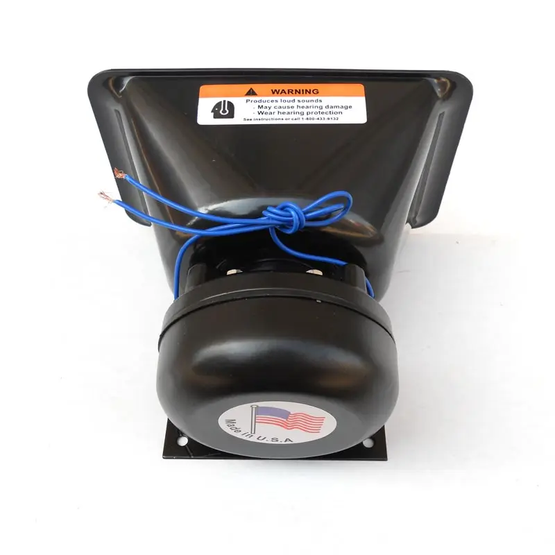 200W Electronic Horn Car Alarm Siren Loudspeaker Horn Plastic Automotive Siren Car Styling Police Horn Megaphone Buzzer