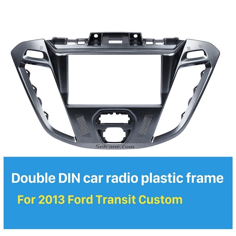 Seicane двойной Din 173*98 мм Автомобильный Радио Рамка CD крышка монтажный комплект панель для Ford Transit на заказ 2013