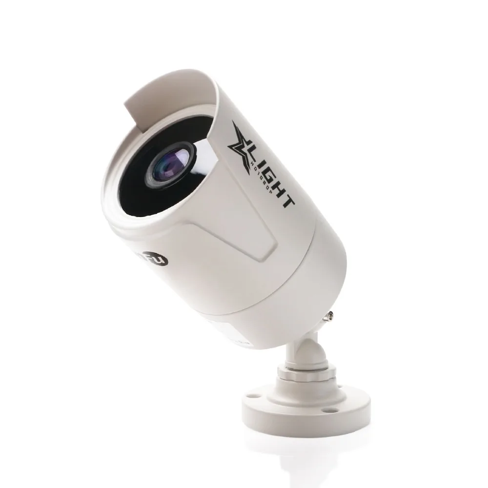 

Outdoor 2 Megapixel Bullet Camera with Color Night Vision, Unique Add-On Analog 1080P HD Wired Weatherproof Camera, 3.6mm Lens