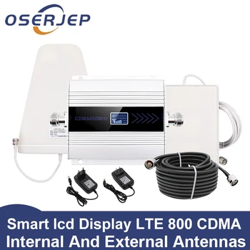 

led Screen display CDMA 850Mhz repeater celular MOBILE PHONE Signal Repeater booster,850MHz amplifier + LPDA /Panel Antenna